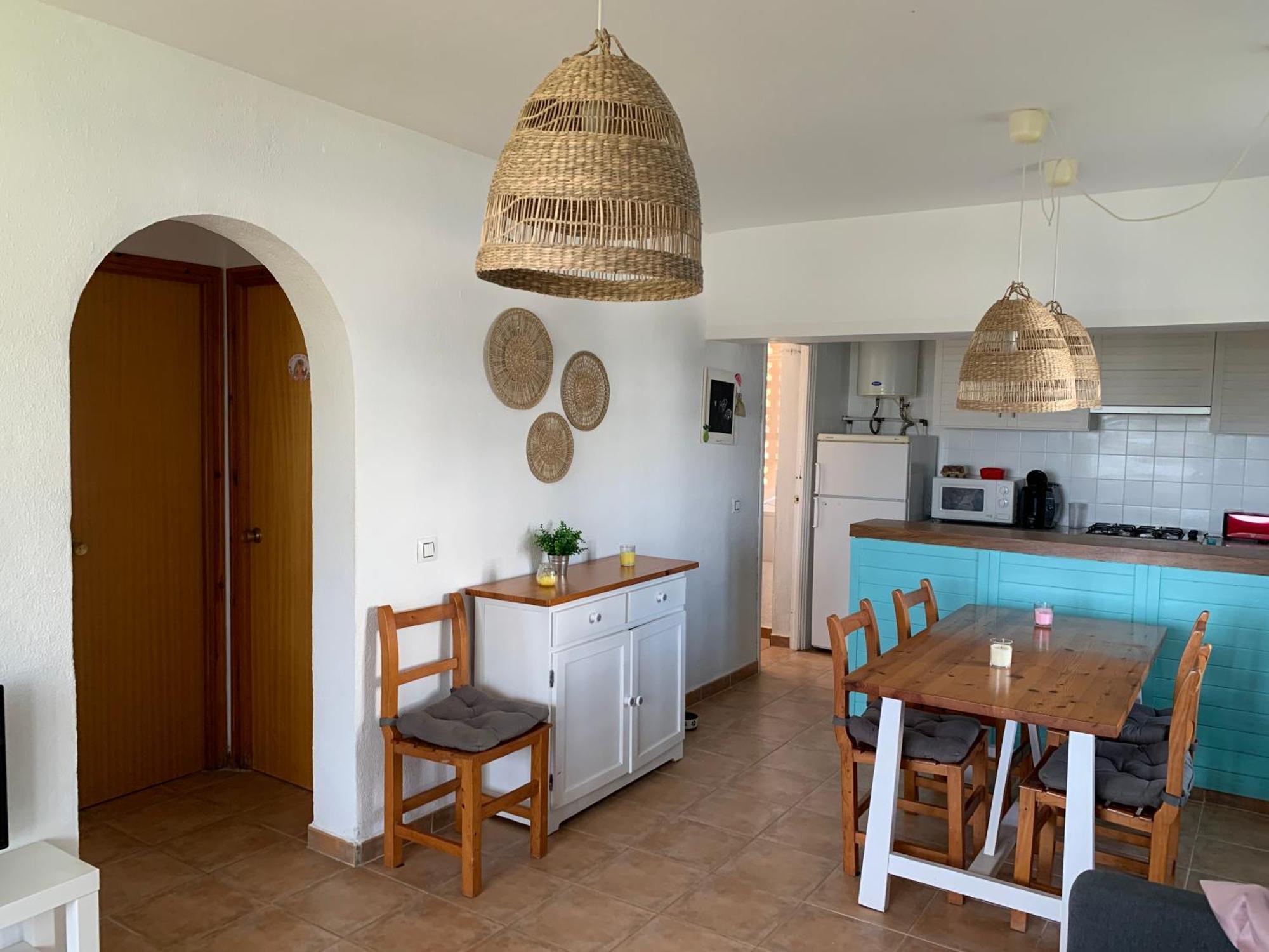 Ca la Marta apartamento con piscina y jardín a 150m de la playa Arenal d'en Castell Exterior foto